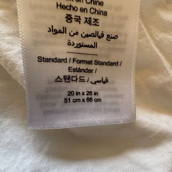 Pottery Barn Teen LoveShackFancy Garden Damask Smocked Standard Pillow Sham Set - Picture 8 of 9